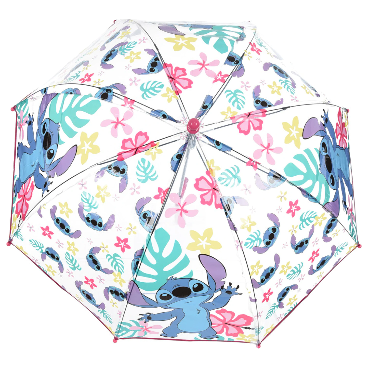Stitch Island Kinder Transparenter Regenschirm Ø72 cm Produktfoto
