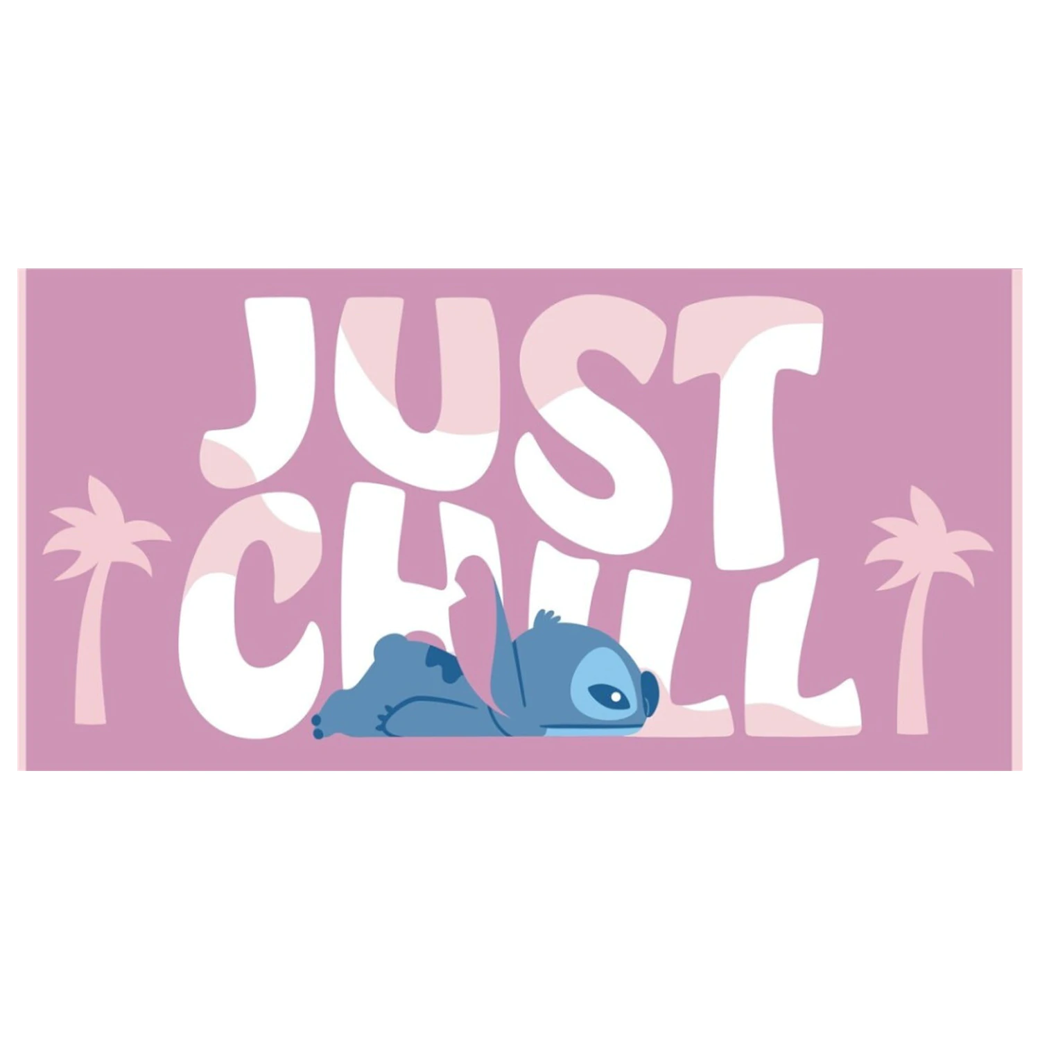 Stitch Just Chill Handtuch Produktfoto