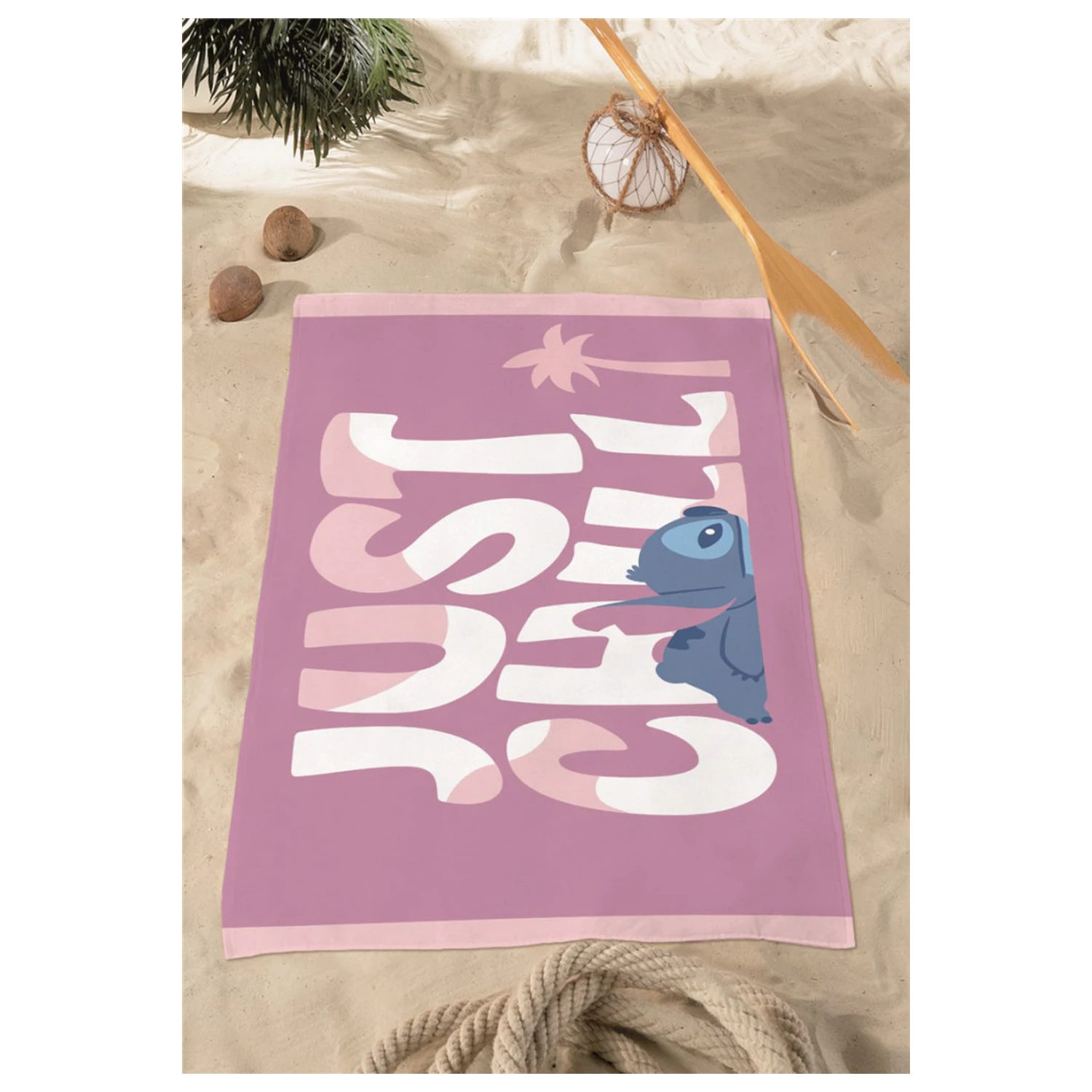 Stitch Just Chill Handtuch Produktfoto