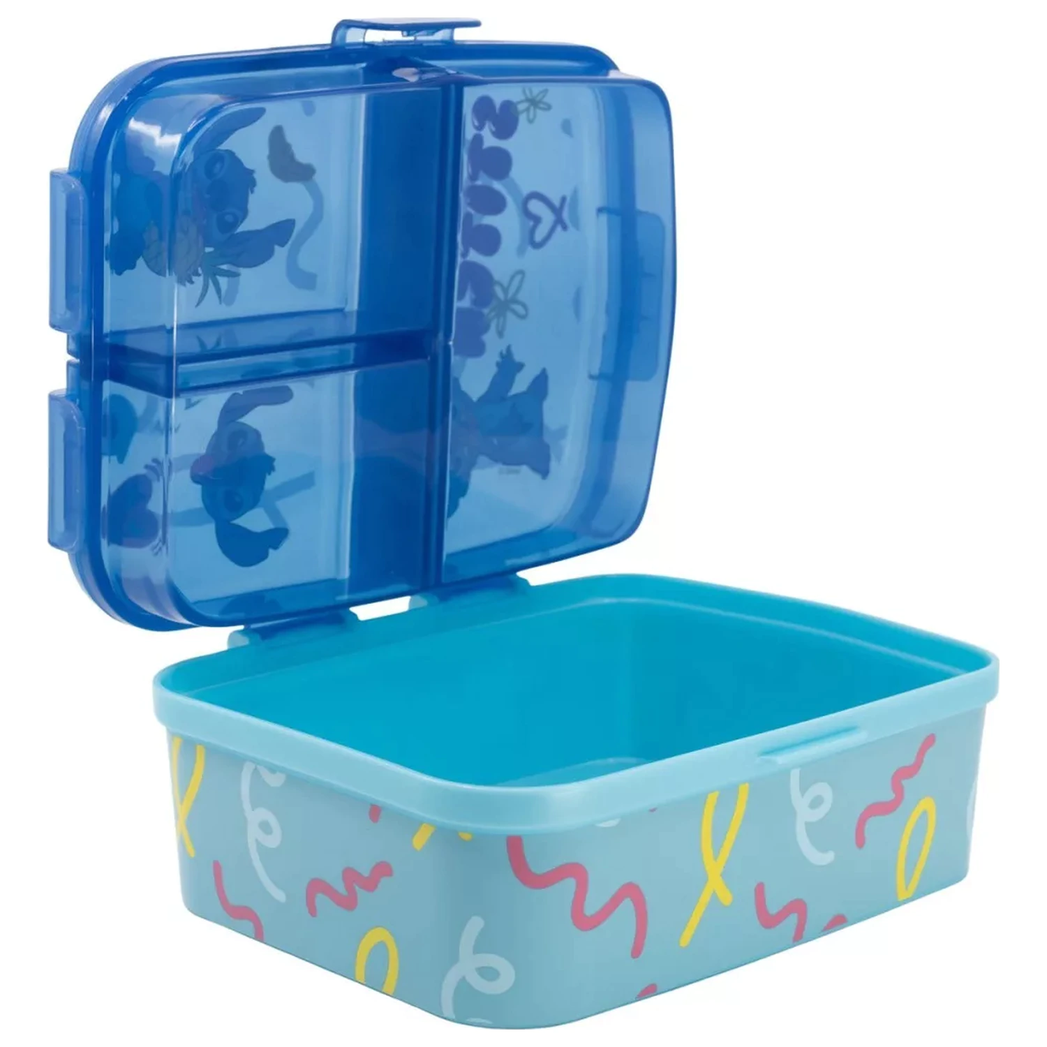 Stitch Just Lunchbox mit mehreren Fächern, XL Sandwich-Box Produktfoto