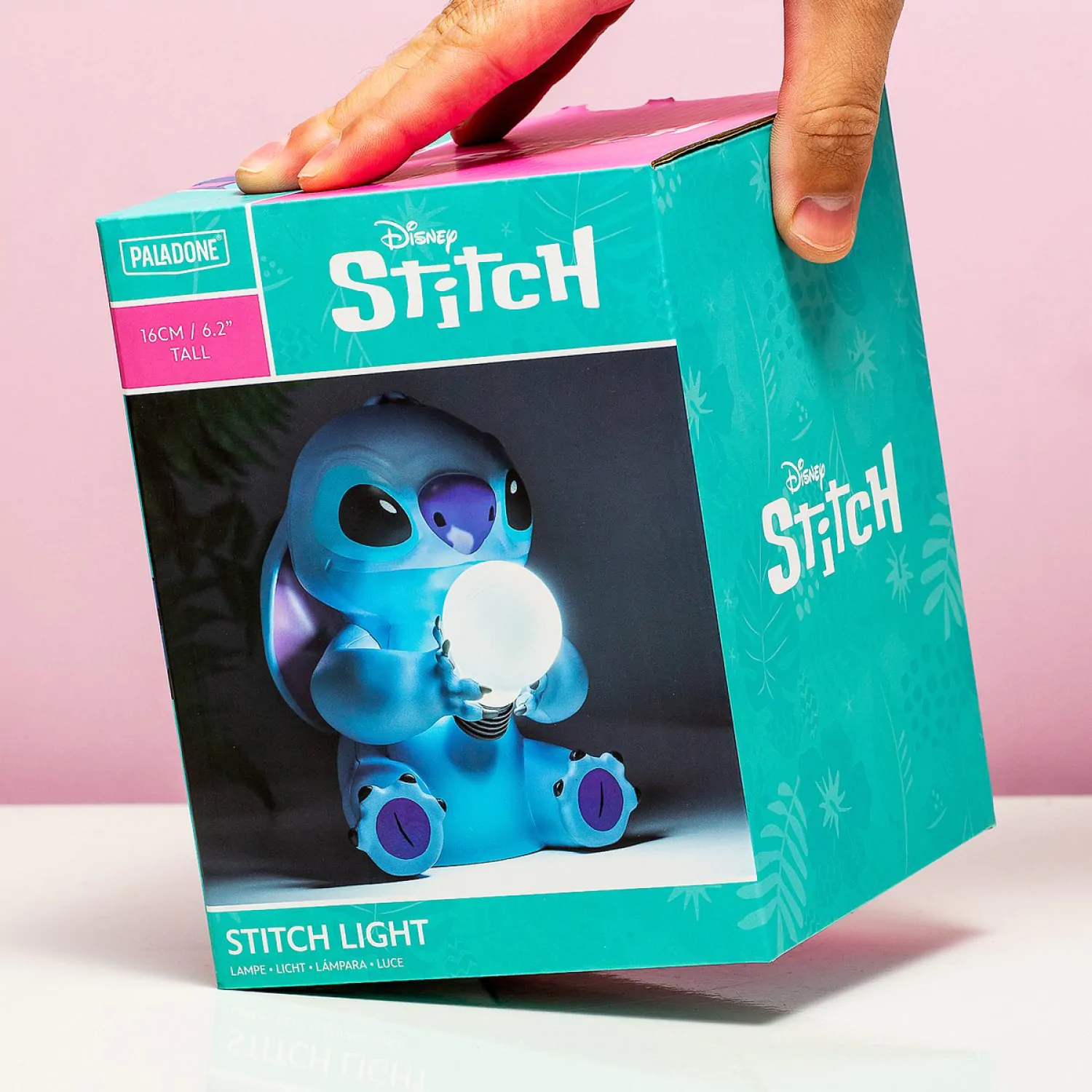 Stitch 3D Lampe Produktfoto