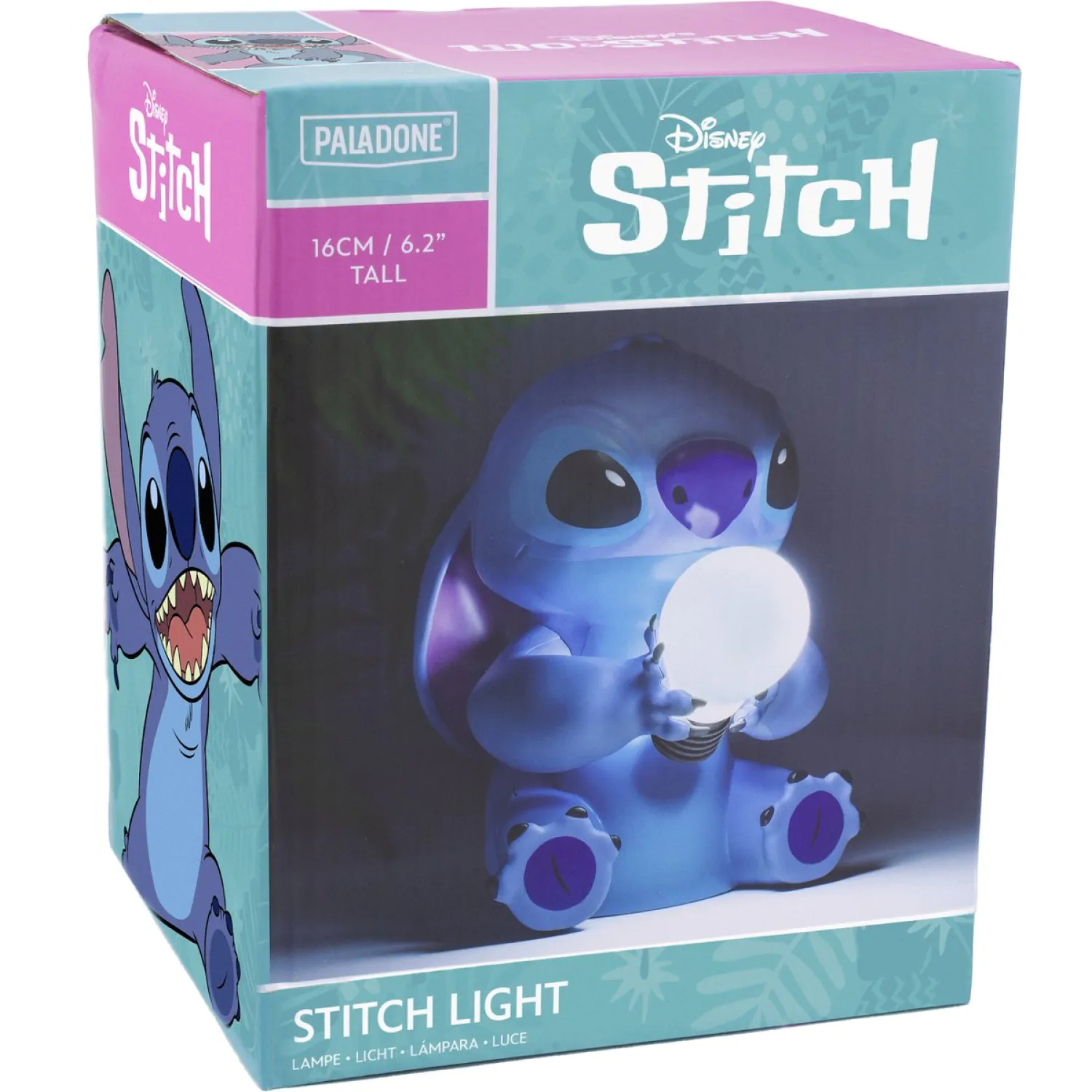 Stitch 3D Lampe Produktfoto