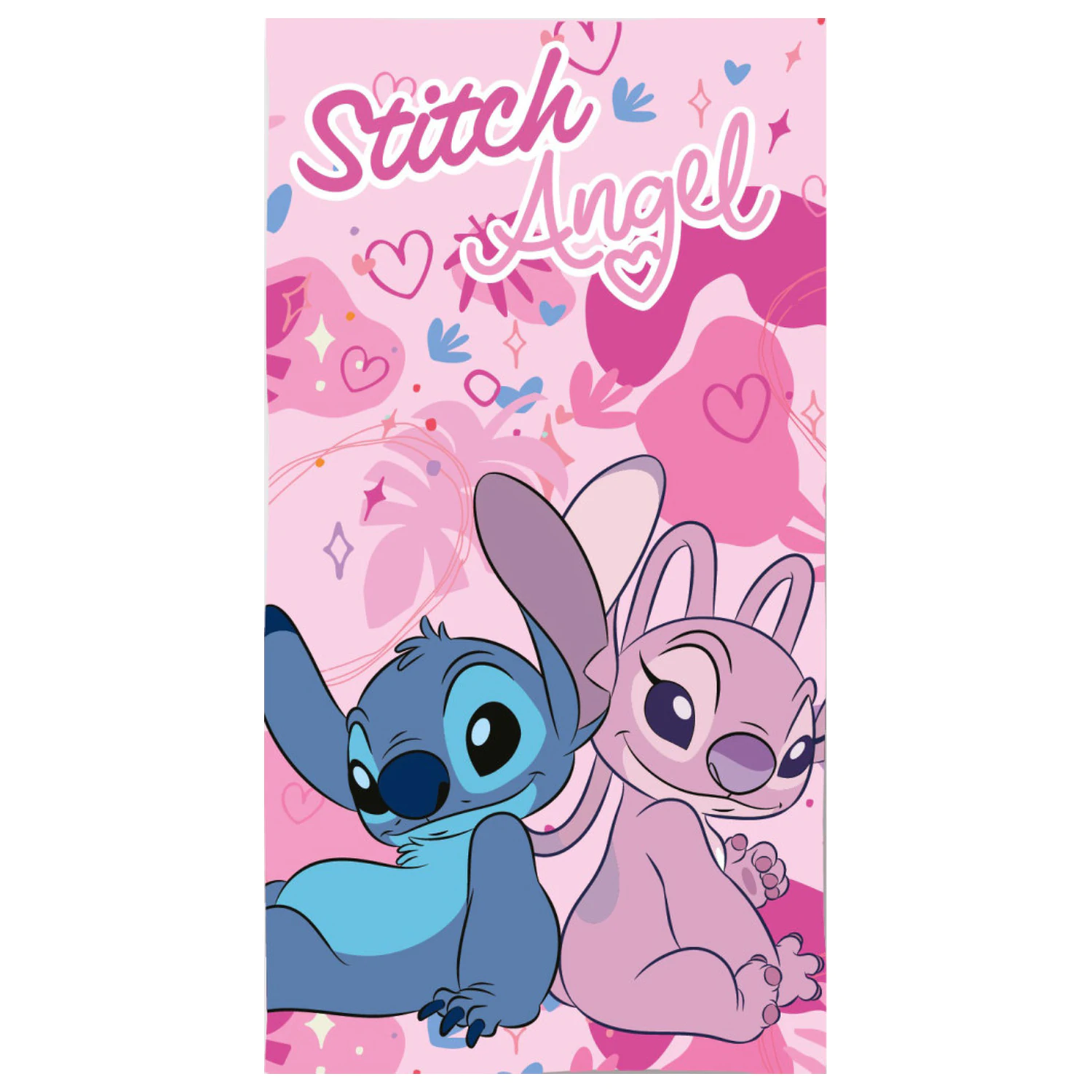 Stitch Love Duo Handtuch 70x140cm Produktfoto