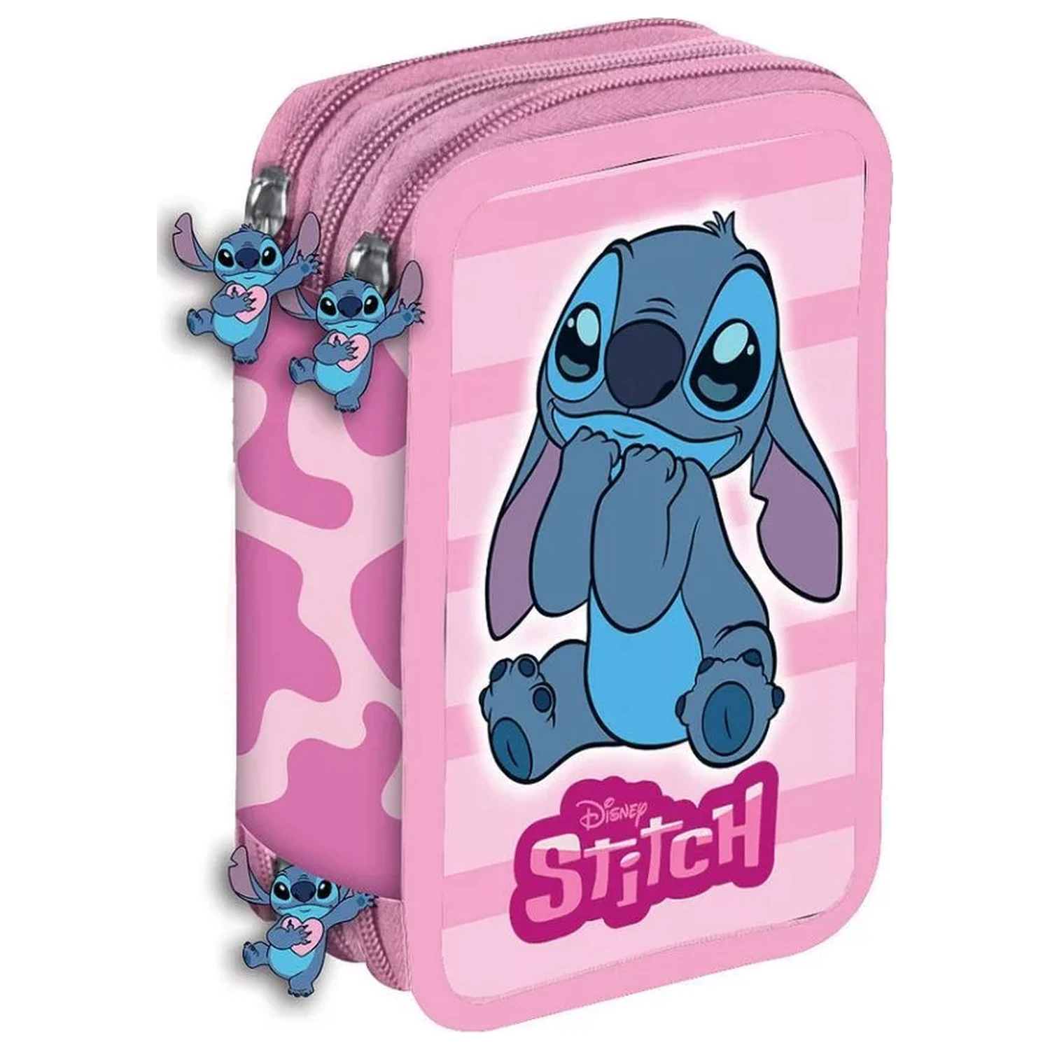 Stitch Lovely gefüllte 3-stöckige Federmappe Produktfoto