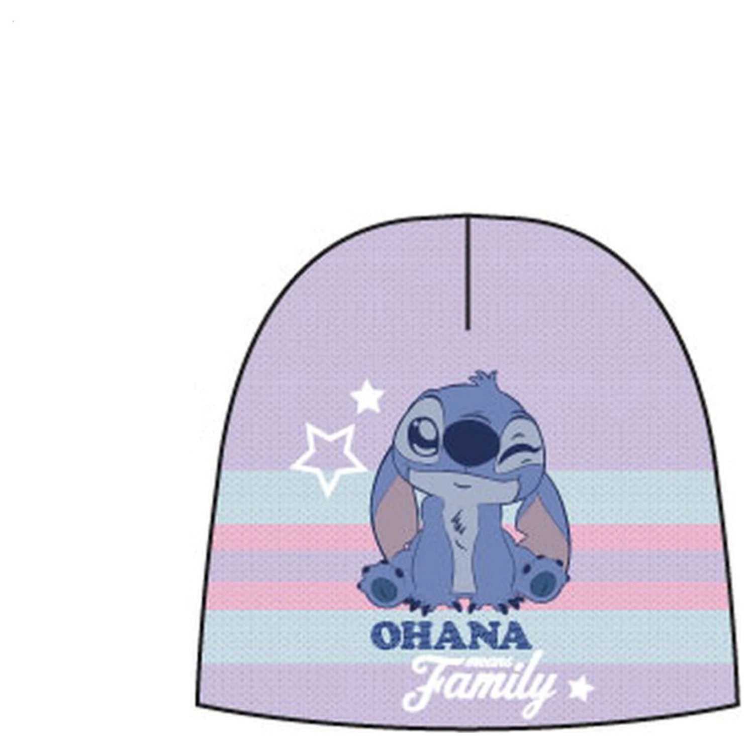 Stitch Ohana Lila Baby Hut 50 cm Produktfoto