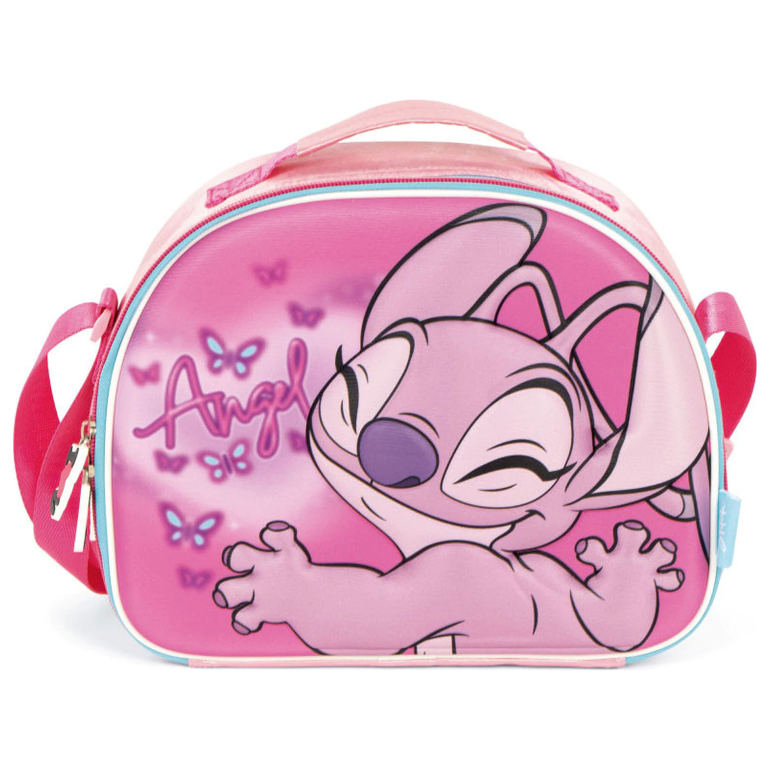 Stitch Pink Angel 3D Thermo-Lunchtasche 26 cm Produktfoto