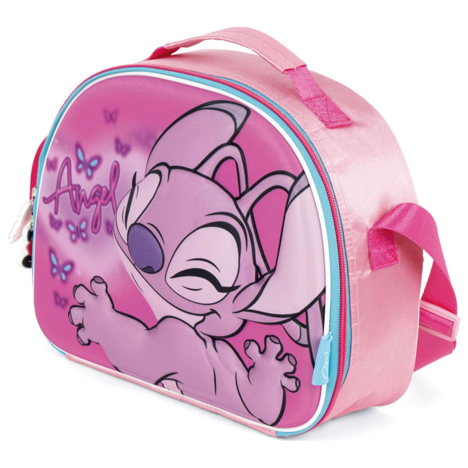 Stitch Pink Angel 3D Thermo-Lunchtasche 26 cm Produktfoto