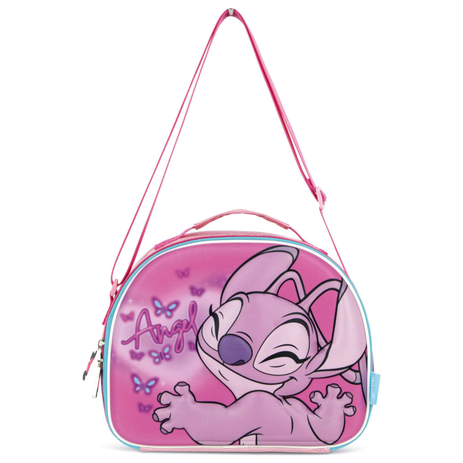Stitch Pink Angel 3D Thermo-Lunchtasche 26 cm Produktfoto