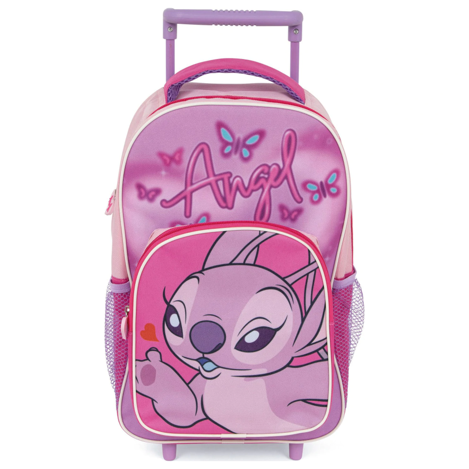 Stitch Pink Angel Rollrucksack Vorschulranzen, Tasche 36 cm Produktfoto
