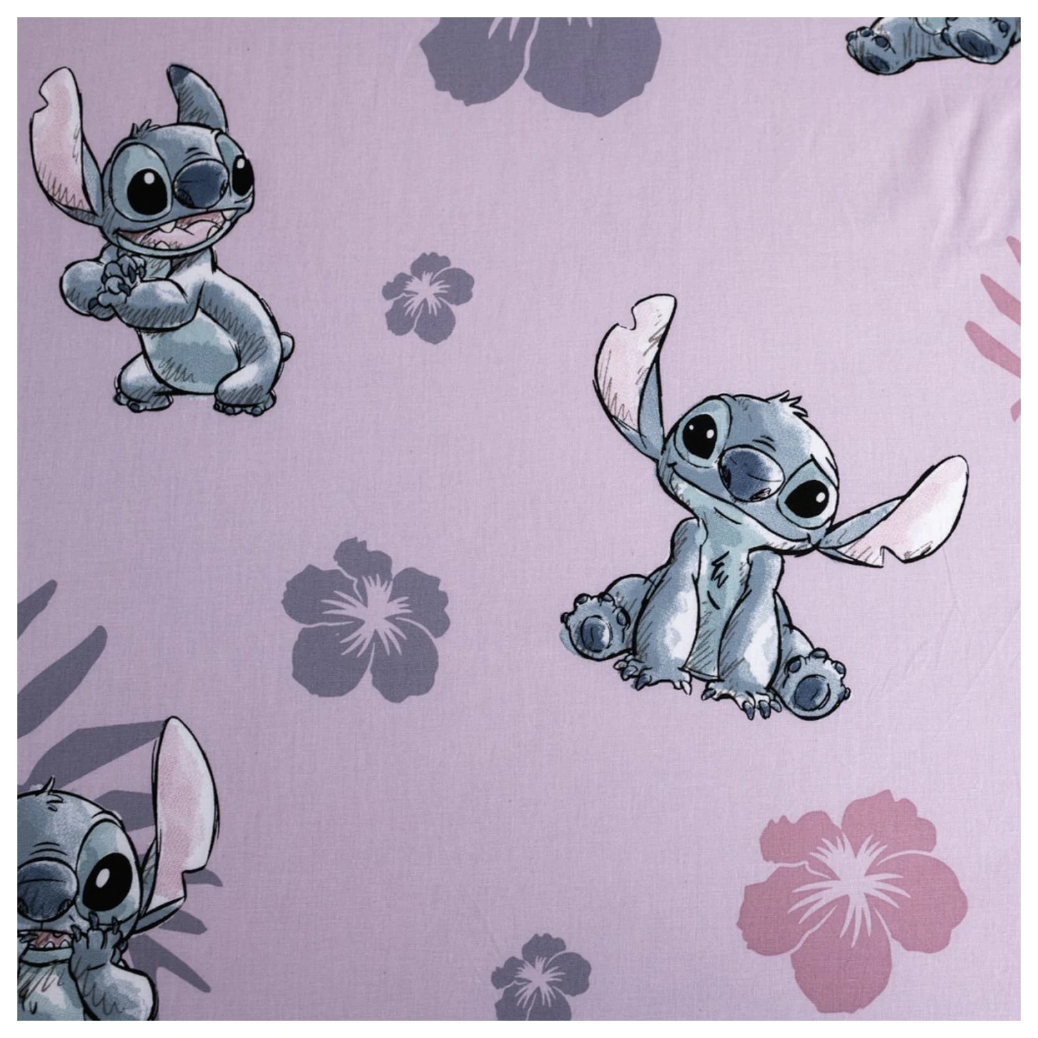 Stitch Pink Spannbetttuch 90x200 cm Produktfoto