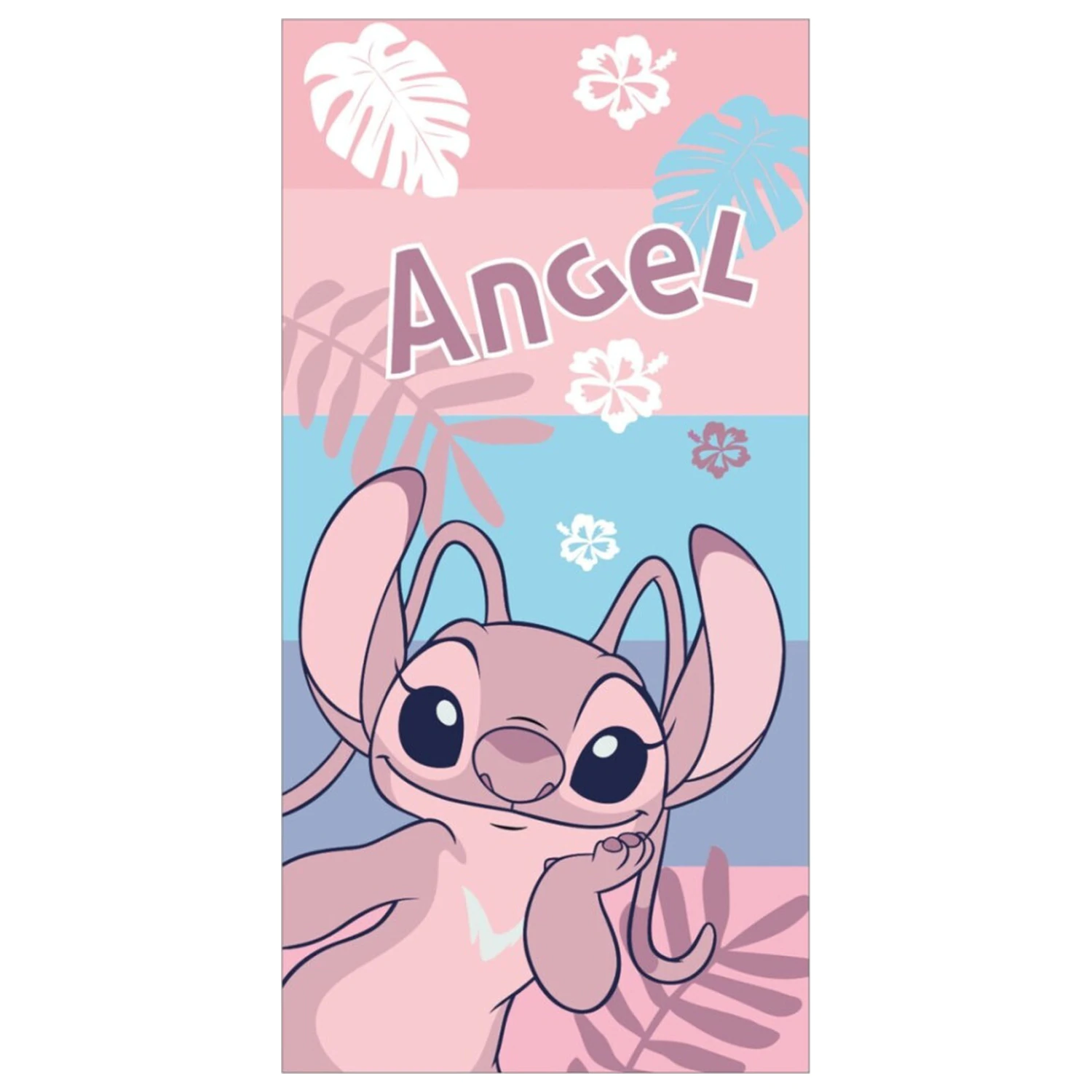 Stitch Pink Handtuch Produktfoto