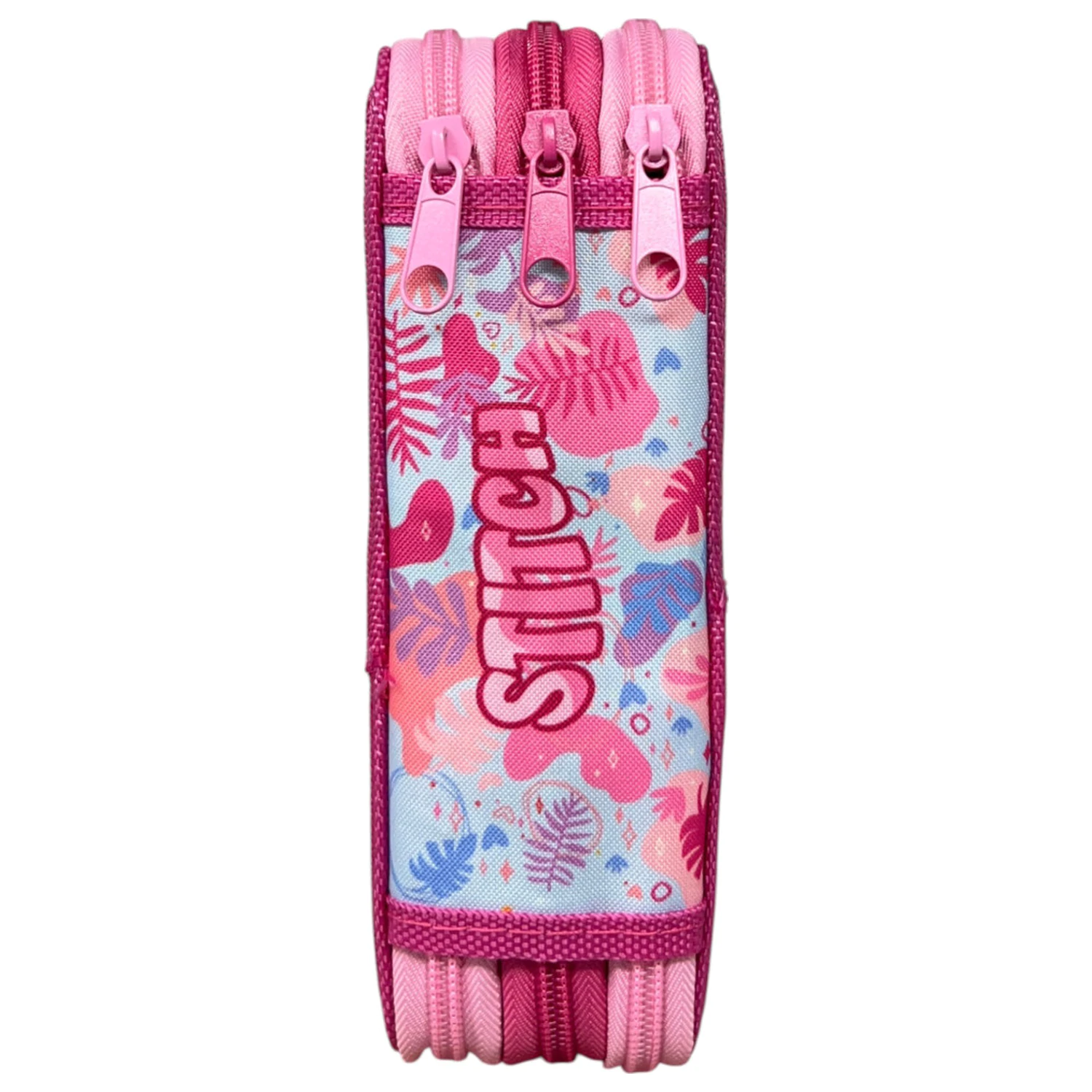 Stitch Pink Wave vorgefülltes 3-stufiges Mäppchen Produktfoto