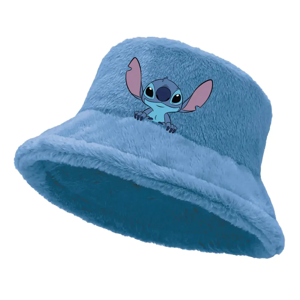 Stitch embrosed & plush Fischerhut 54/56cm Produktfoto
