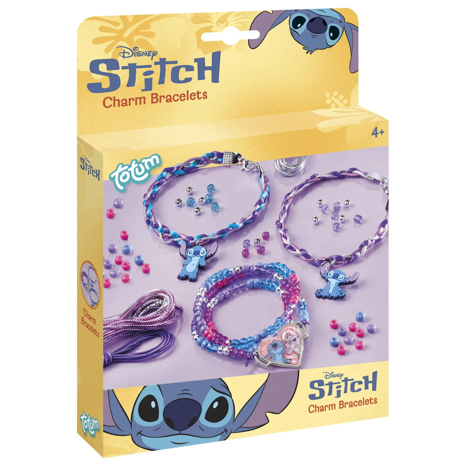 Stitch Lila Charm-Armband Herstellungskit Produktfoto