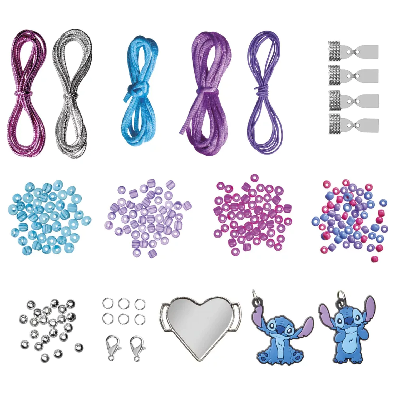 Stitch Lila Charm-Armband Herstellungskit Produktfoto