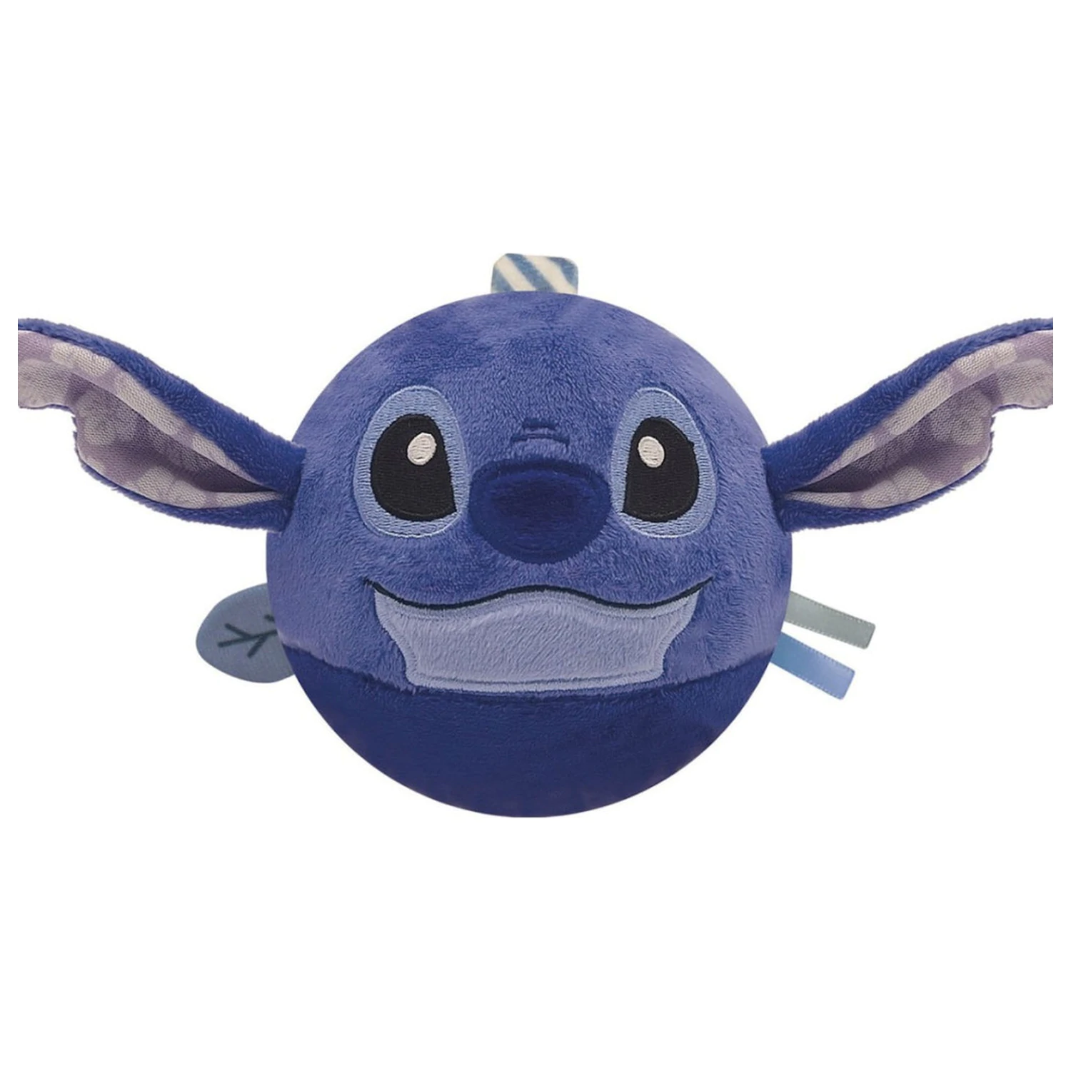 Stitch Round Plüschball Figur, Babyrassel Clementoni Produktfoto