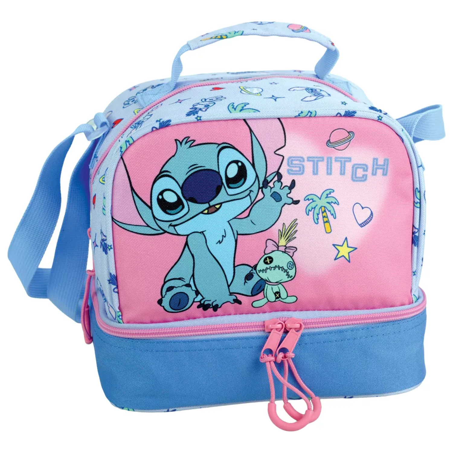 Lilo and Stitch Sammelalbum Isolierte Brottasche 21 cm Produktfoto