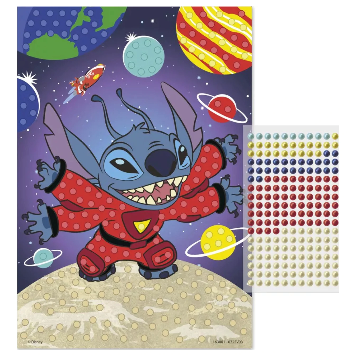 Stitch Space Perlen Kreativset A5 Produktfoto