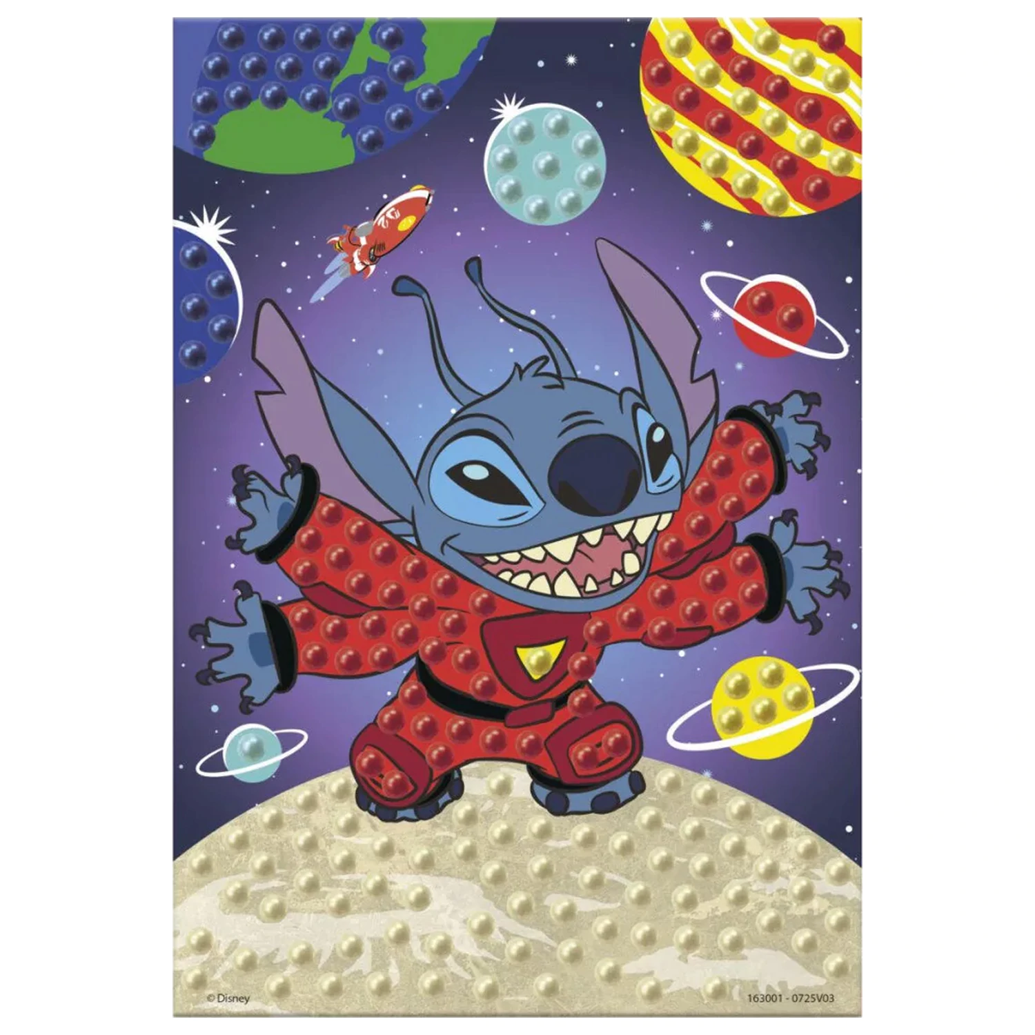 Stitch Space Perlen Kreativset A5 Produktfoto
