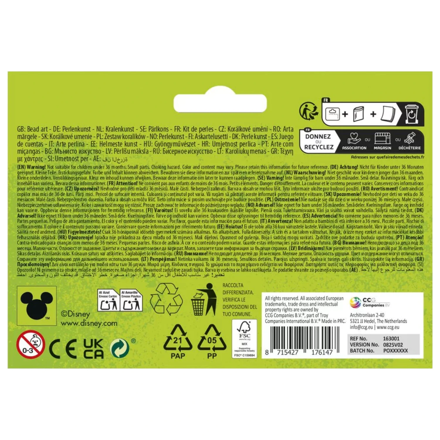 Stitch Space Perlen Kreativset A5 Produktfoto