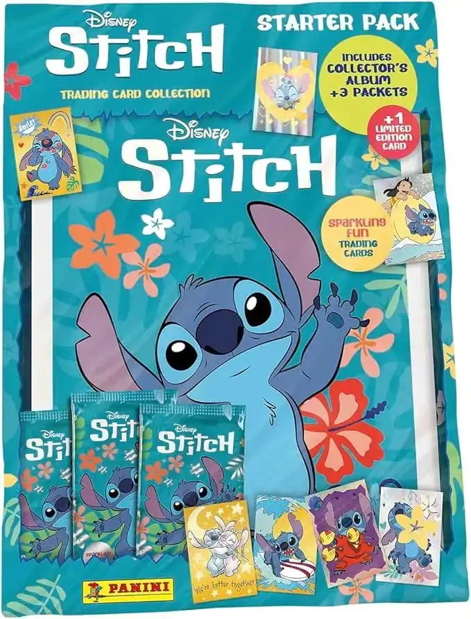 Stitch Trading Cards Starter Pack *German Version* Produktfoto