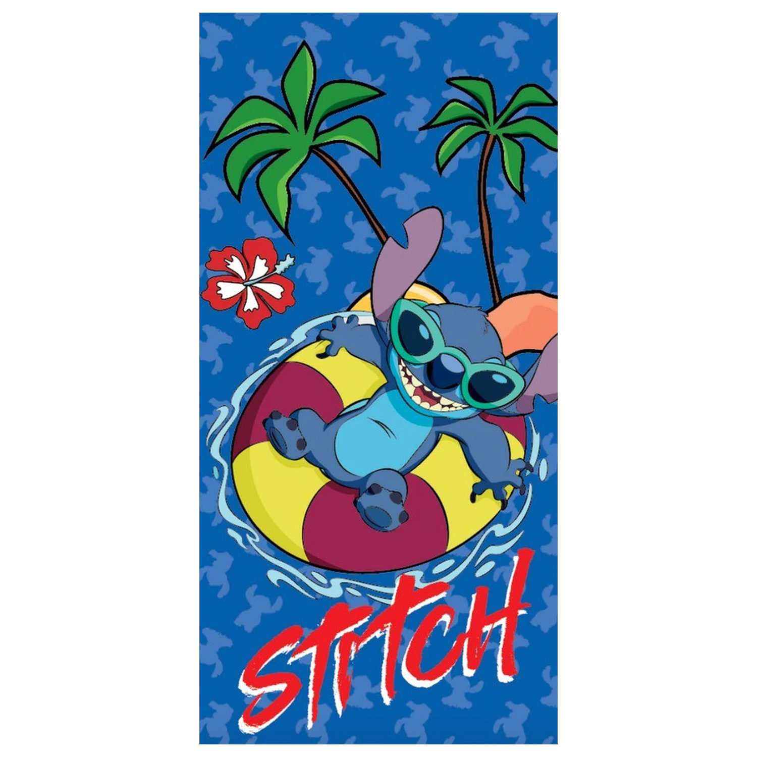 Stitch Summer Splash Handtuch 70x140 cm Produktfoto