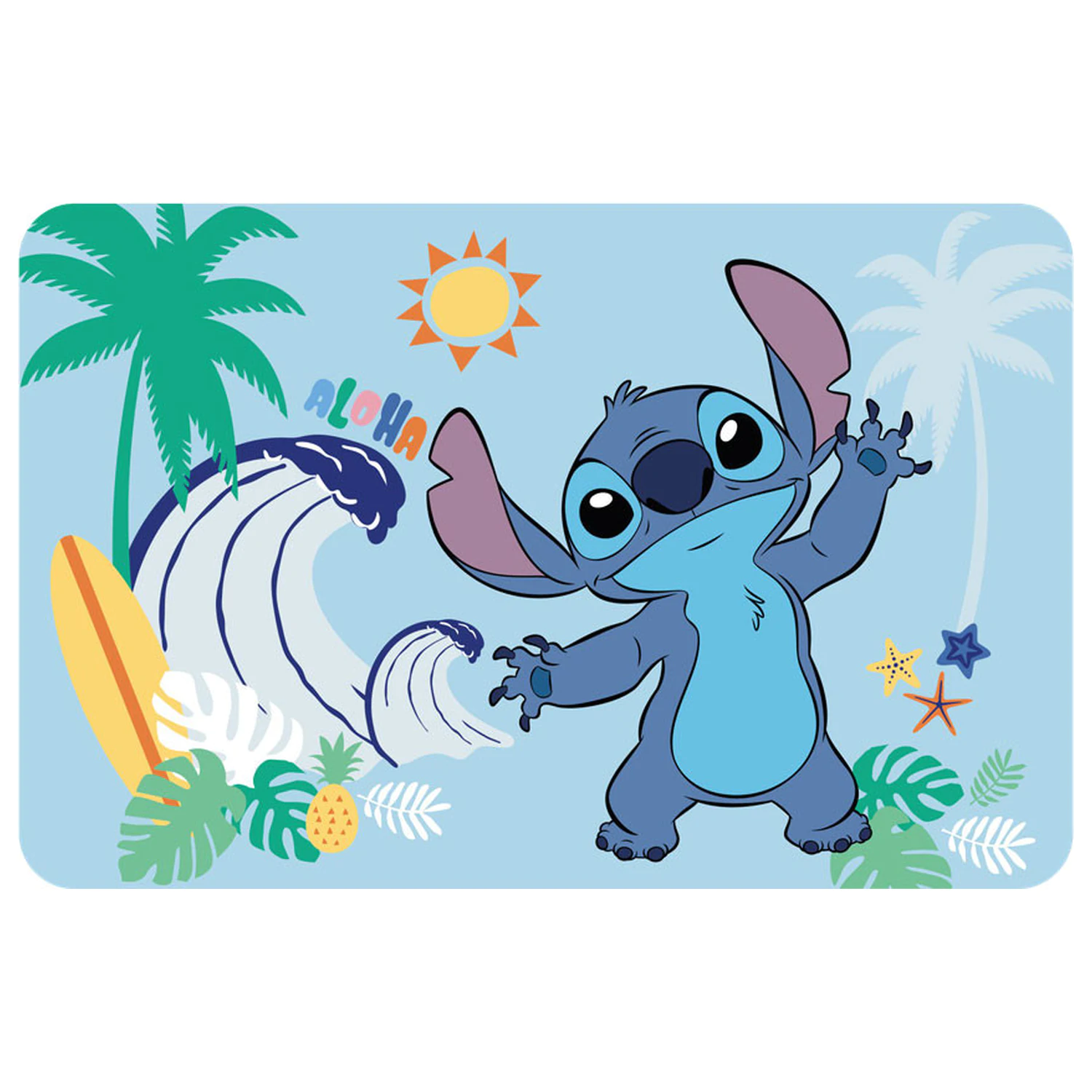 Lilo & Stitch Sommer Tischset 43x28 cm Produktfoto
