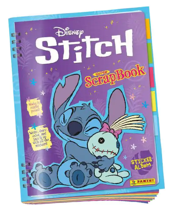 Stitch Super ScrapBook Sticker Kollektion Album *German Version* Produktfoto