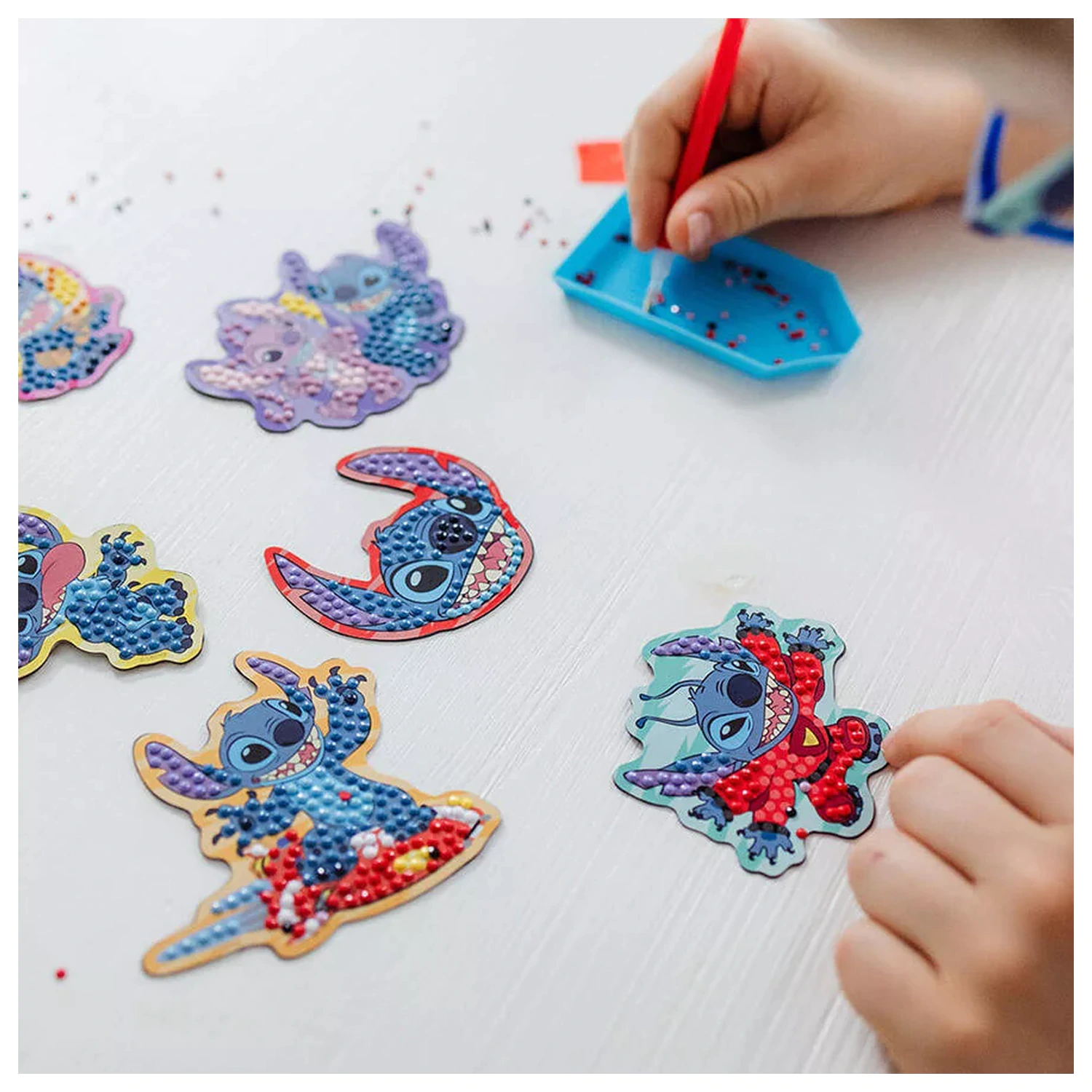 Lilo and Stitch Surf diamantenbesetztes magnetisches Set Produktfoto