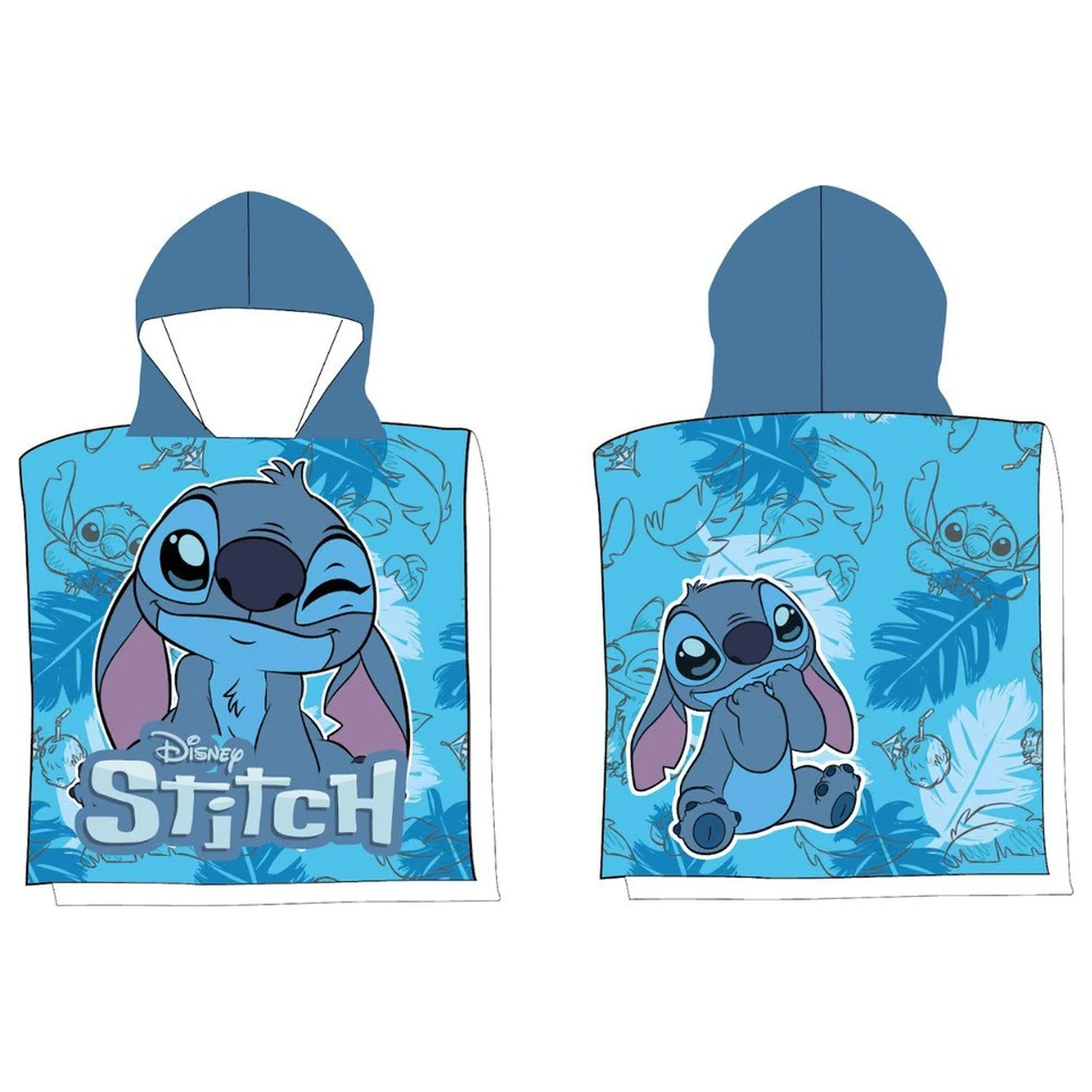 Stitch Sweet Wink Strandtuch Poncho 50x100 cm Produktfoto