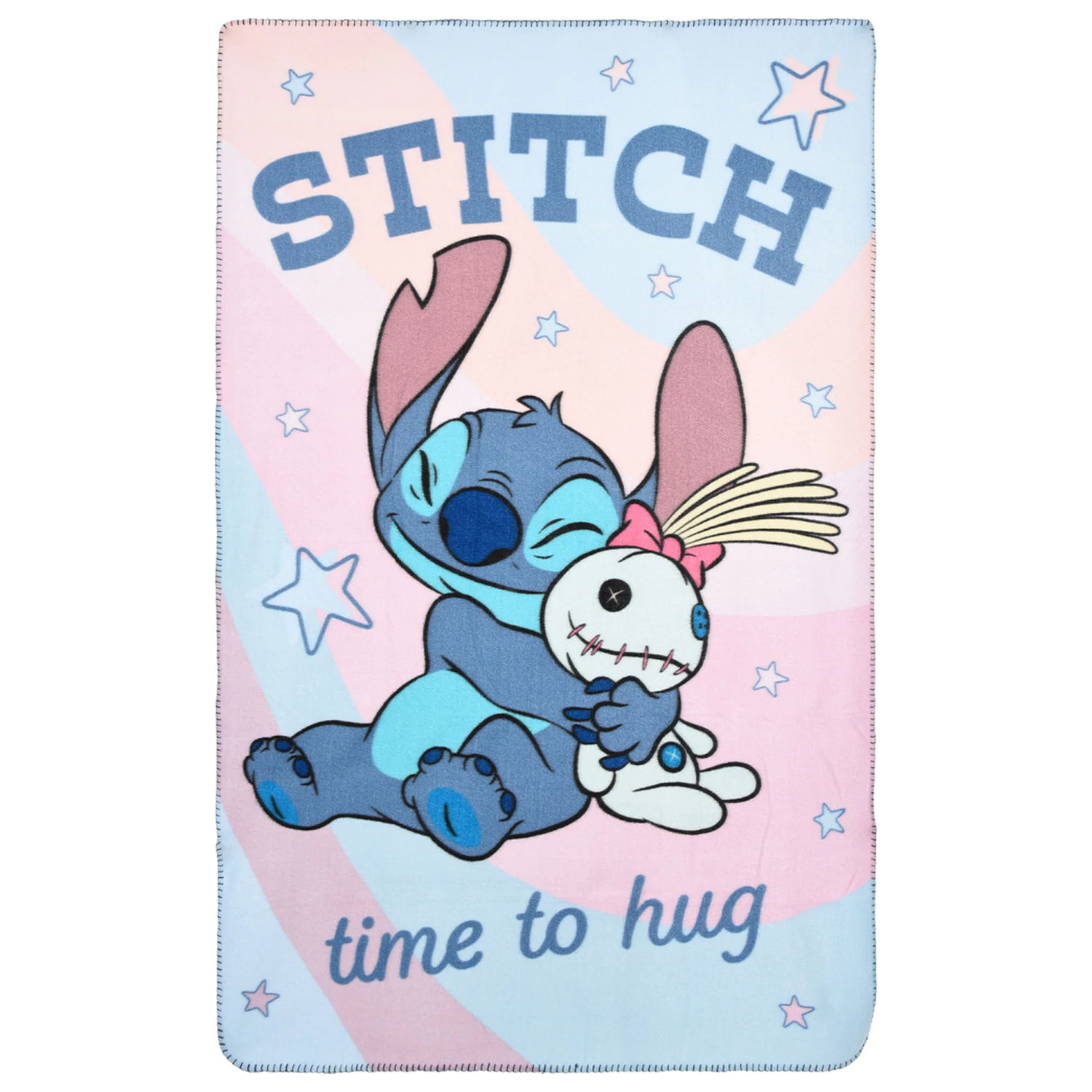 Stitch Lilo & Stitch Kuschel Fleece Decke Produktfoto