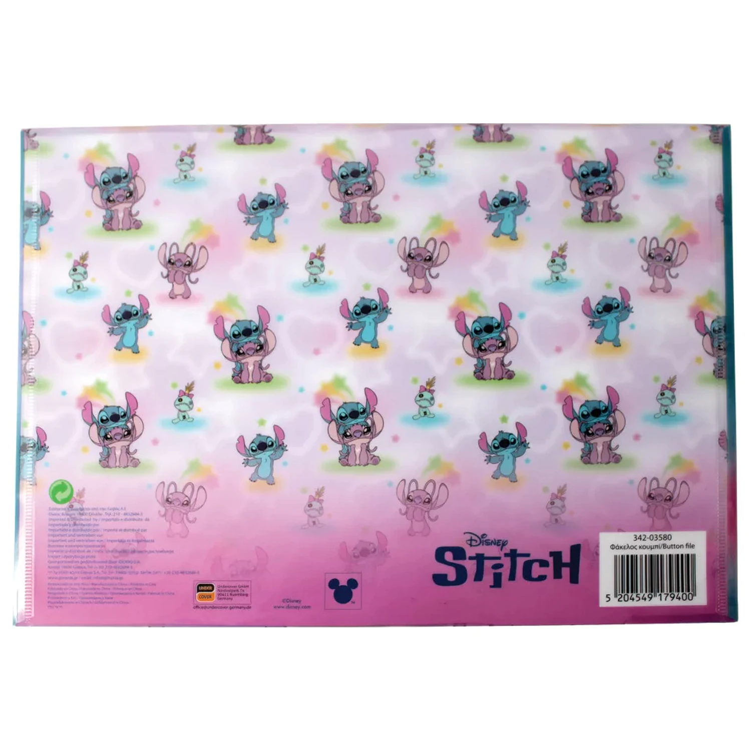 Stitch Universe A/4 Dokumentenmappe Produktfoto