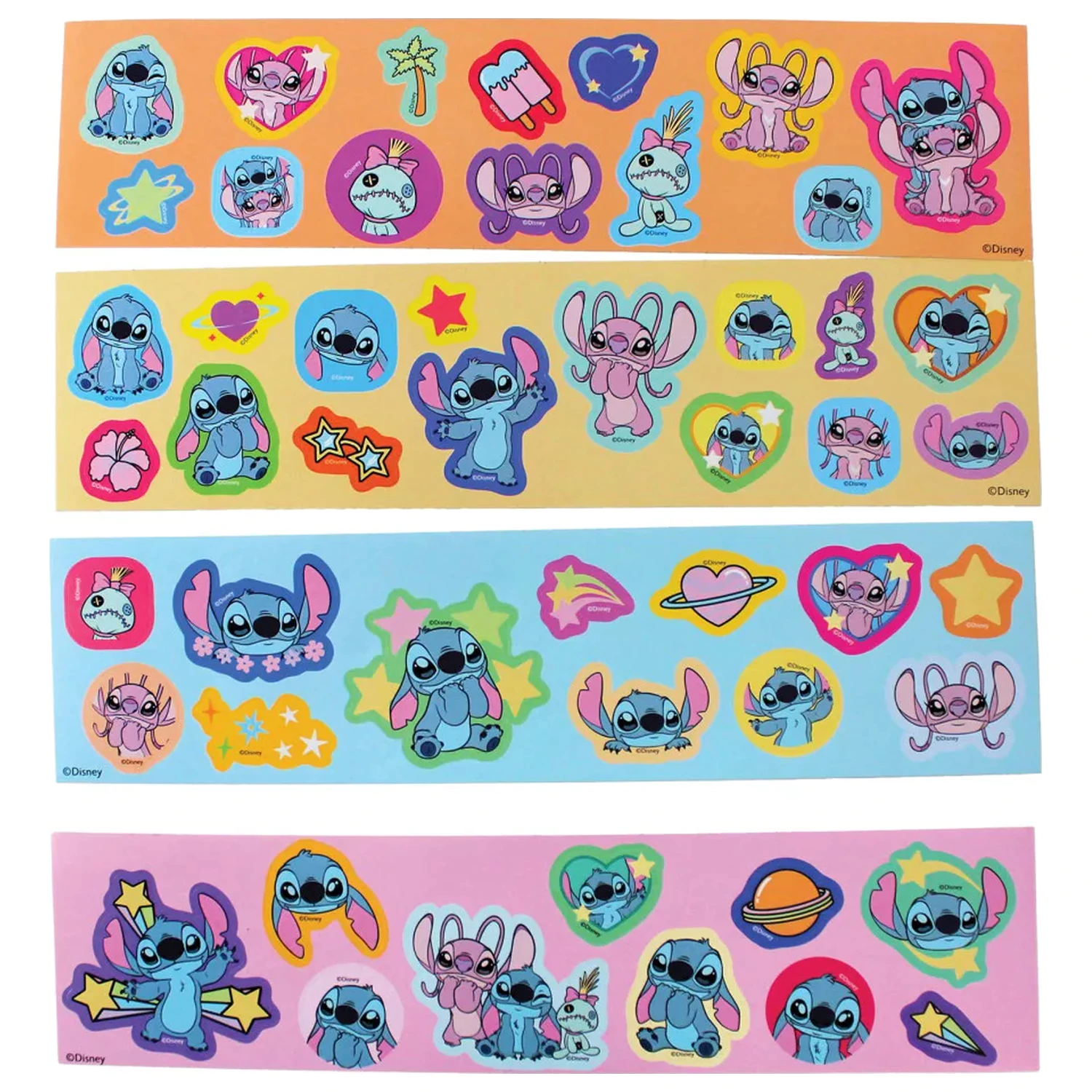Stitch Universe Sticker-Album mit 50 Stickern Produktfoto