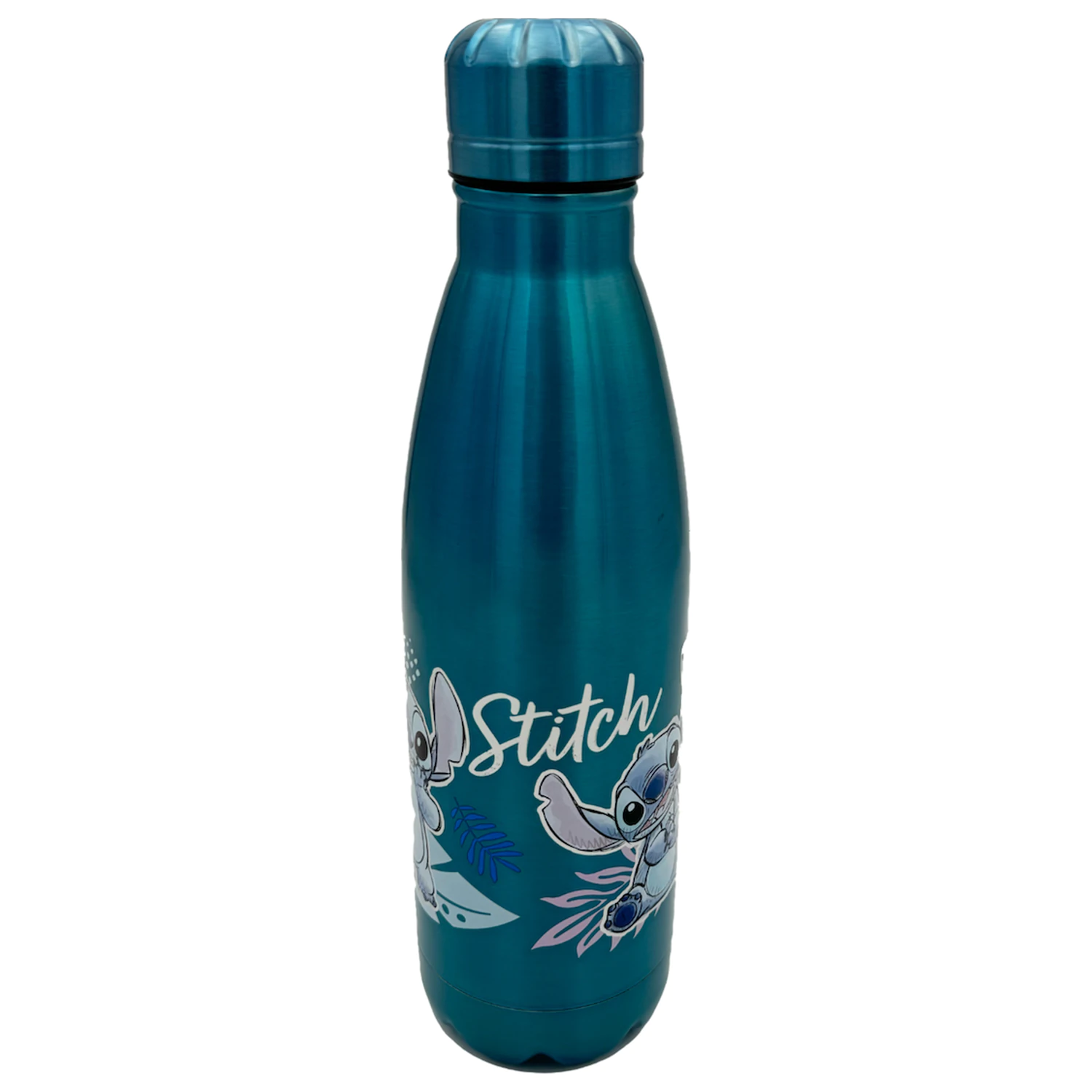 Stitch Watercolor Metalic Blue Edelstahlflasche 780 ml Produktfoto