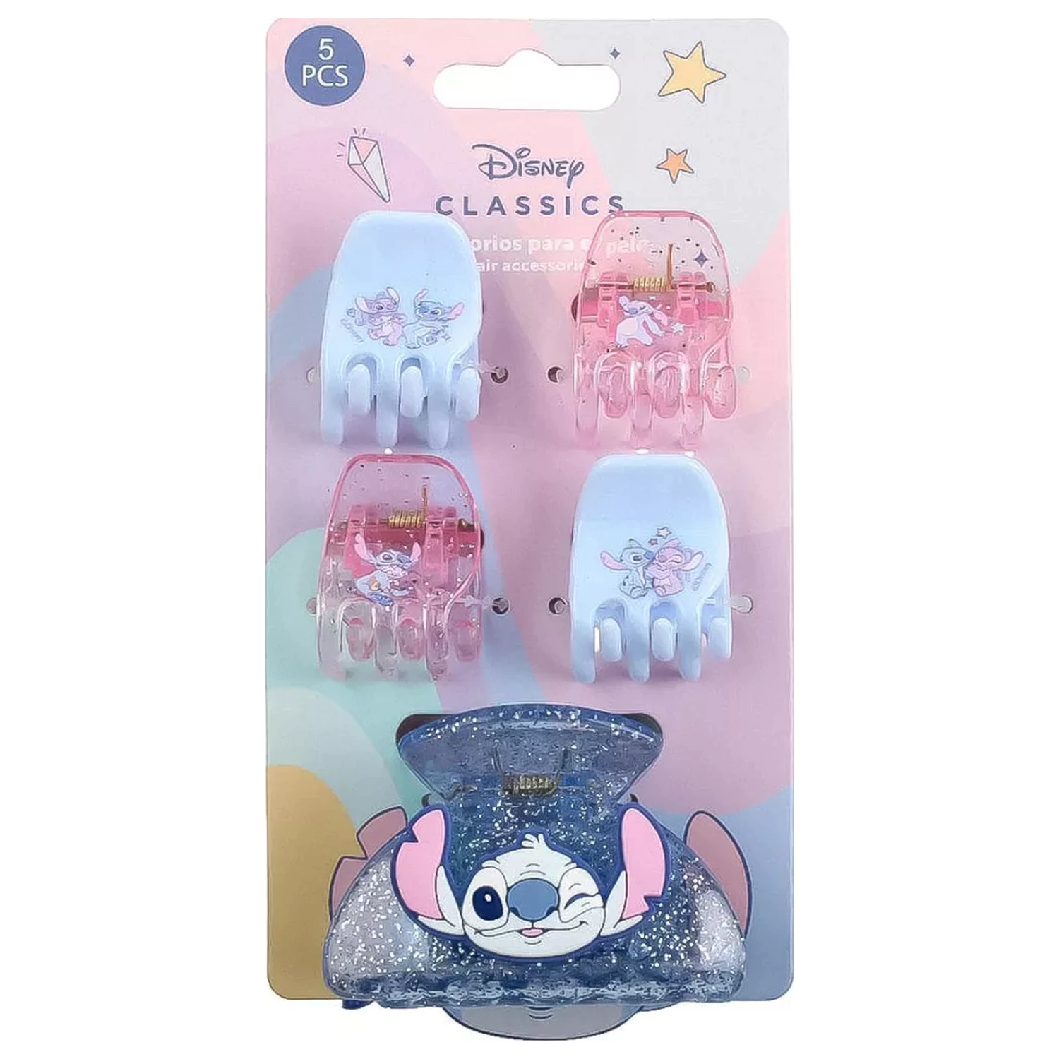 Stitch Wink Haarspange Set von 5 Produktfoto