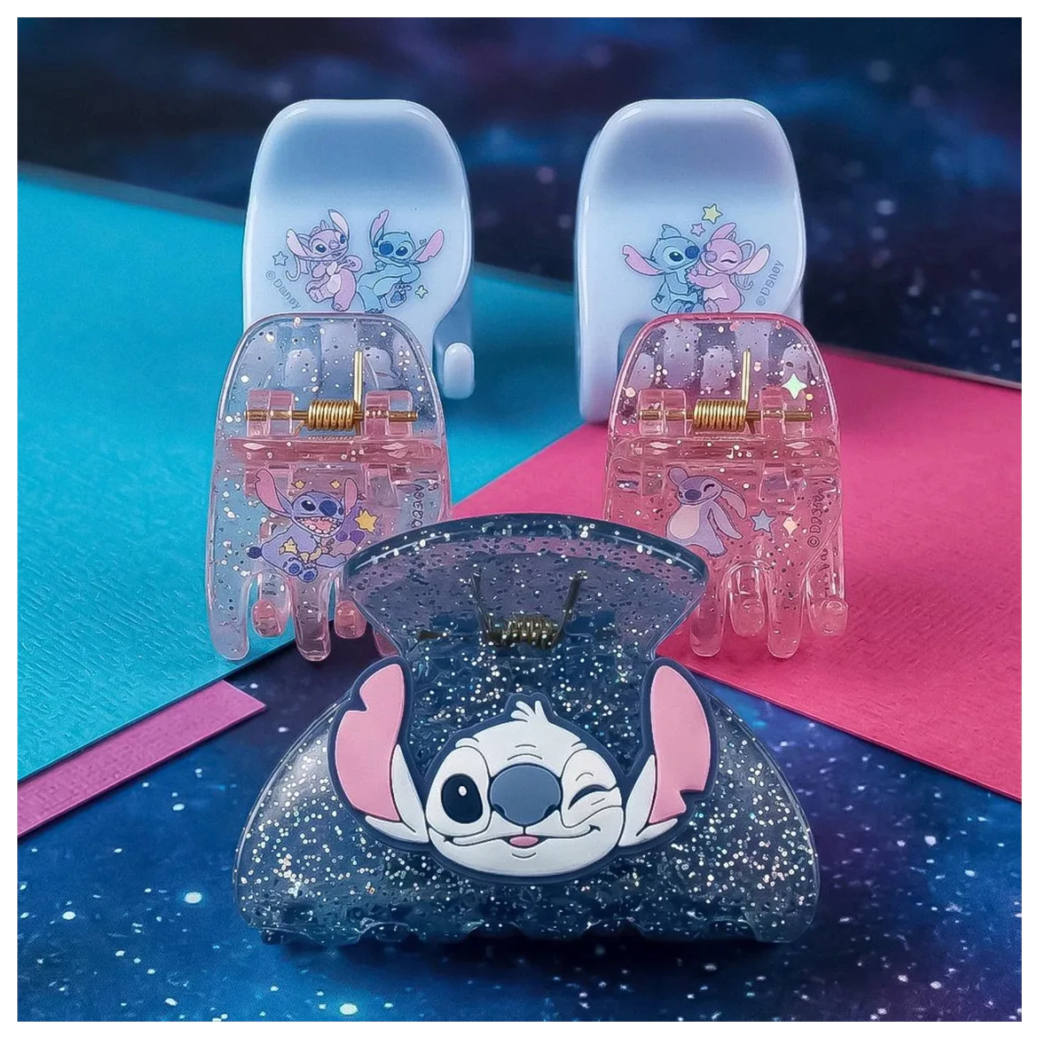 Stitch Wink Haarspange Set von 5 Produktfoto