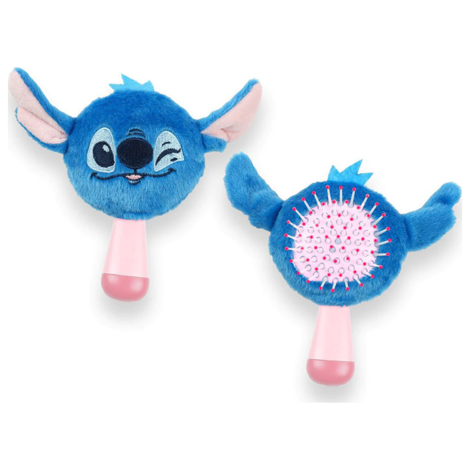 Stitch Wink Mini Plüsch Haarbürste, Kamm 13 cm Produktfoto