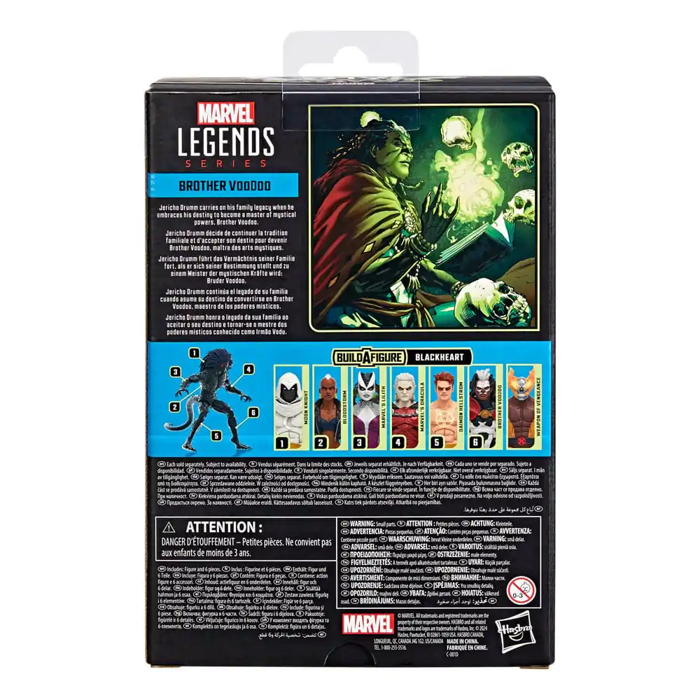 Strange Tales Marvel Legends Actionfigur Brother Voodoo (BAF: Blackheart) 15 cm termékfotó