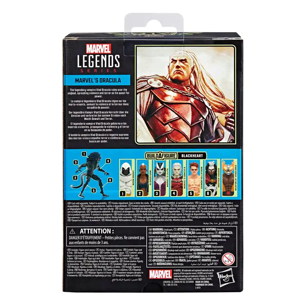 Strange Tales Marvel Legends Actionfigur Marvel's Dracula (BAF: Blackheart) 15 cm termékfotó