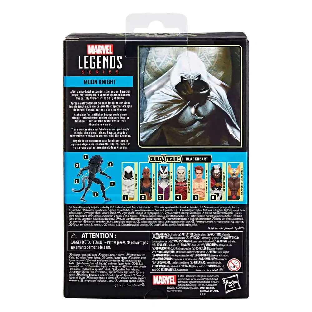 Strange Tales Marvel Legends Actionfigur Moon Knight (BAF: Blackheart) 15 cm termékfotó