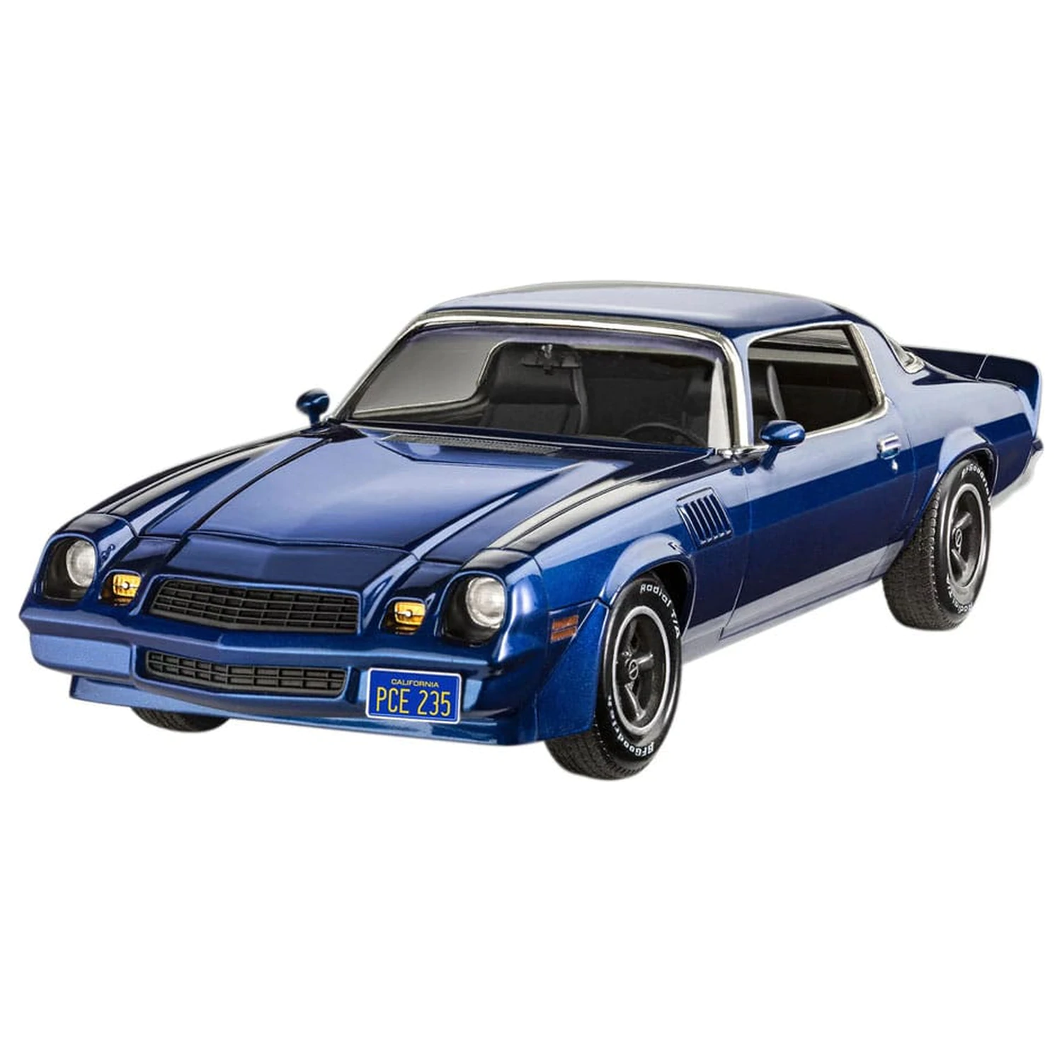 Stranger Things Model Kit Set 1/25 Chevy Camaro Z/28 (Aqua Color) 19 cm Produktfoto