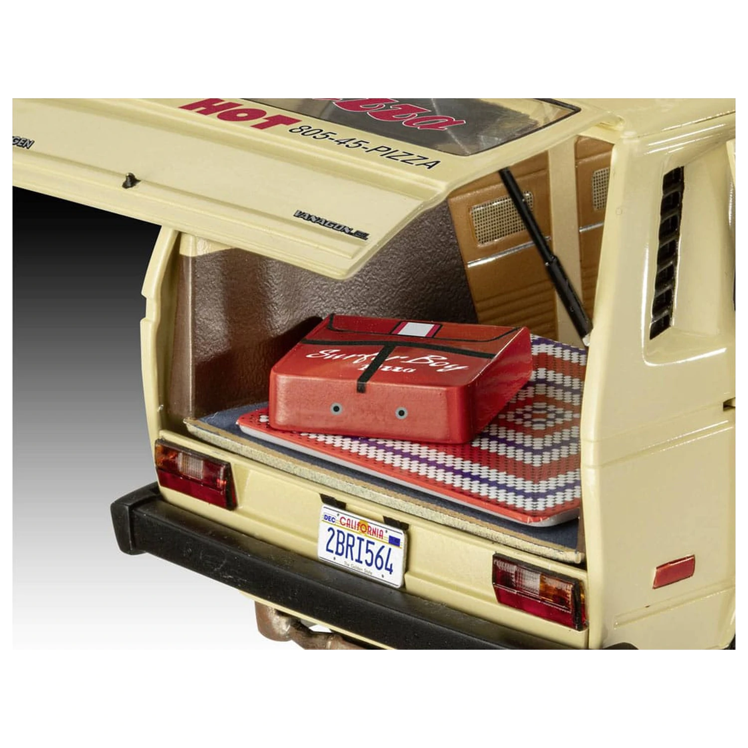 Stranger Things Modellbausatz 1/25 VW T3 Bus Surfer Boy 19 cm Produktfoto