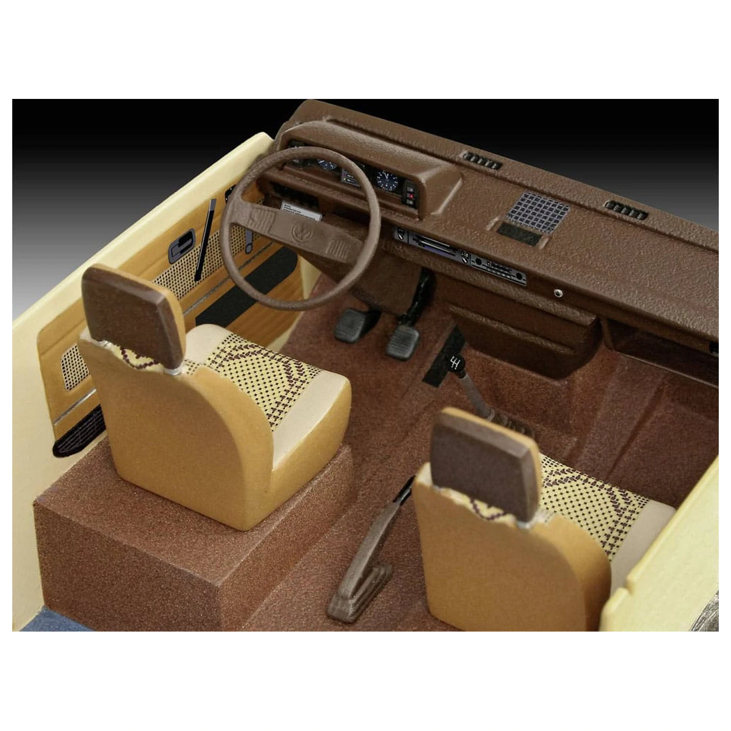 Stranger Things Modellbausatz 1/25 VW T3 Bus Surfer Boy 19 cm Produktfoto