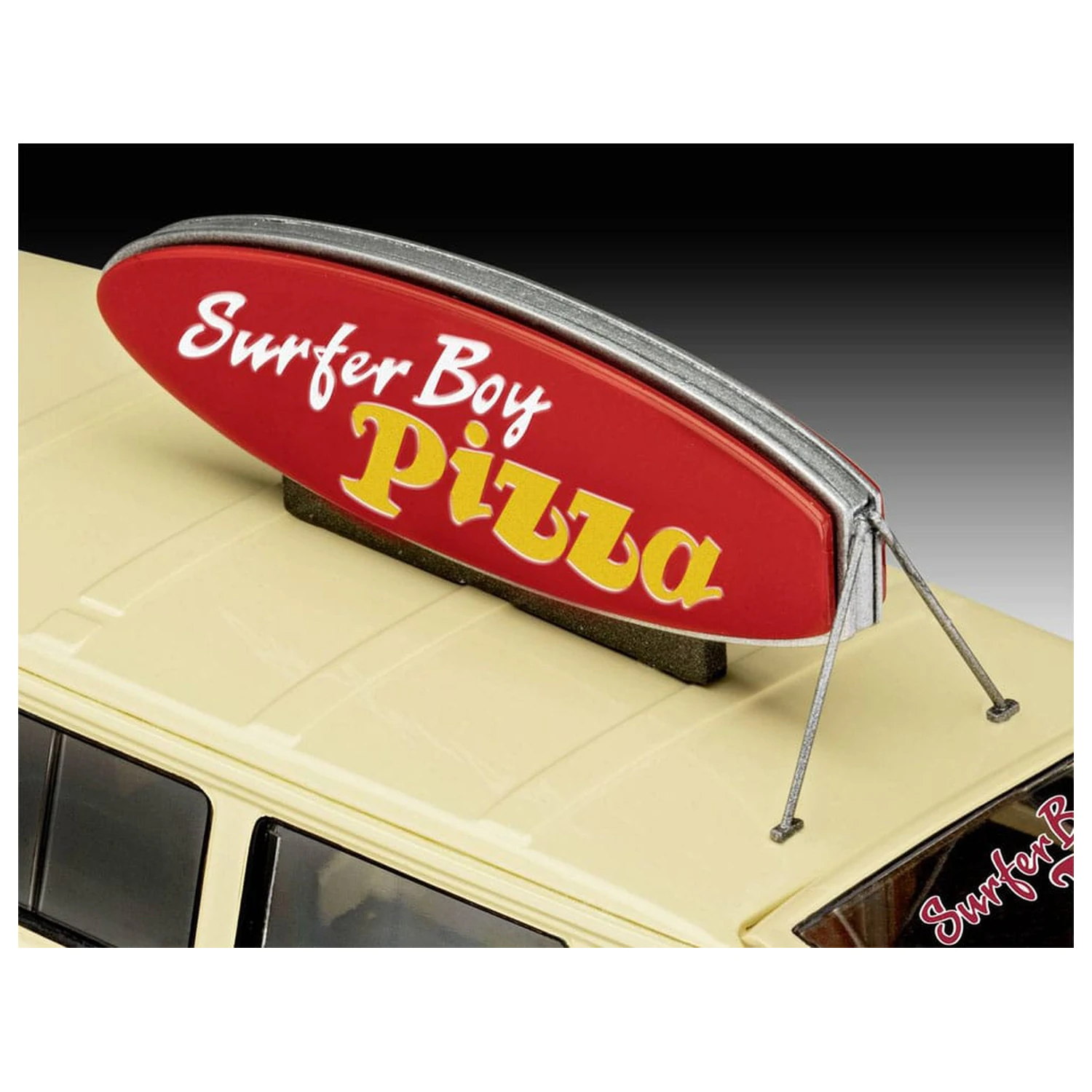 Stranger Things Modellbausatz 1/25 VW T3 Bus Surfer Boy 19 cm Produktfoto