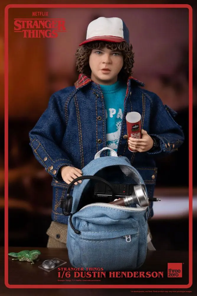 Stranger Things Action Figur 1/6 Dustin Henderson 23 cm Produktfoto