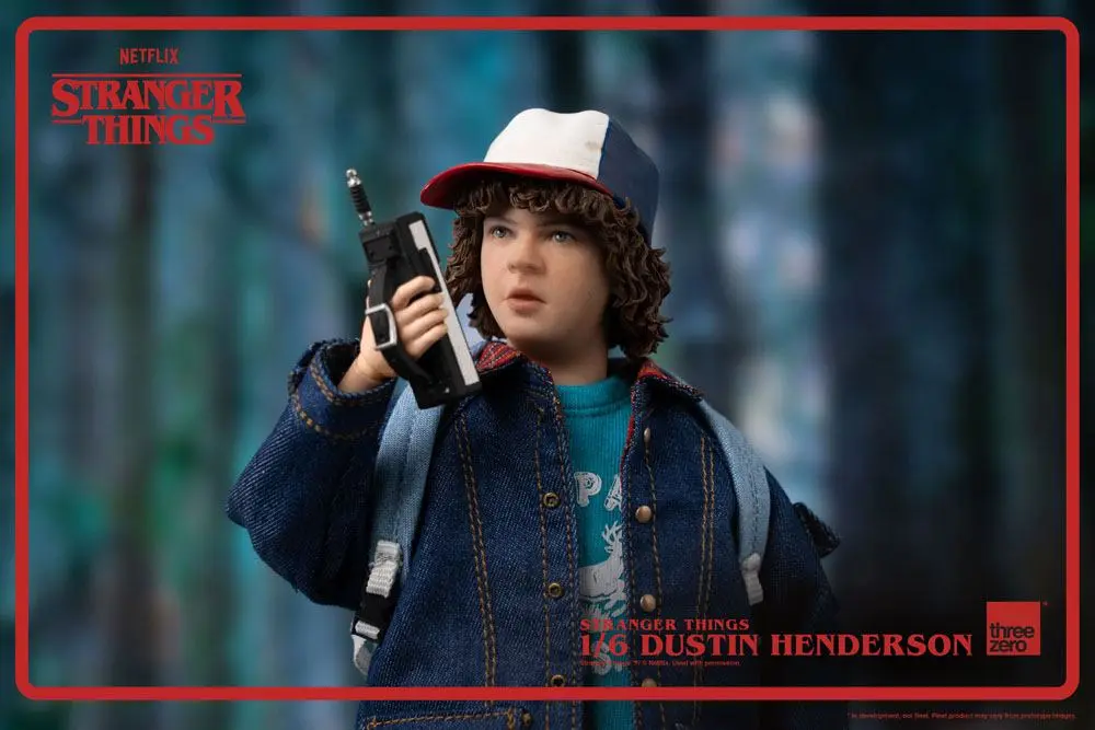 Stranger Things Action Figur 1/6 Dustin Henderson 23 cm Produktfoto