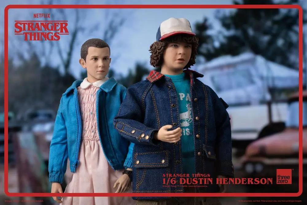 Stranger Things Action Figur 1/6 Dustin Henderson 23 cm Produktfoto