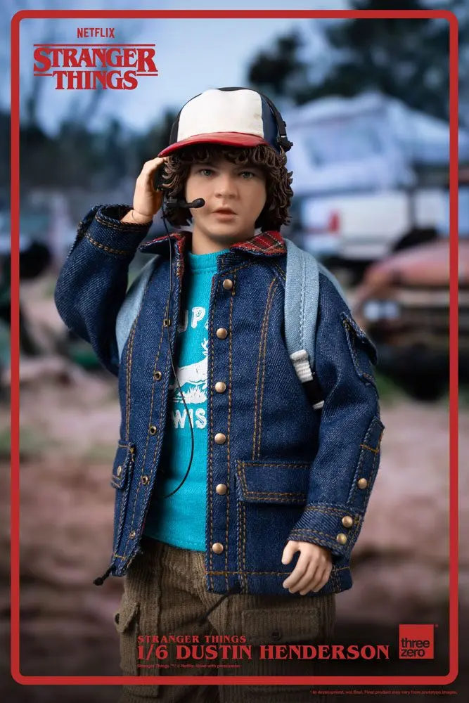 Stranger Things Action Figur 1/6 Dustin Henderson 23 cm Produktfoto
