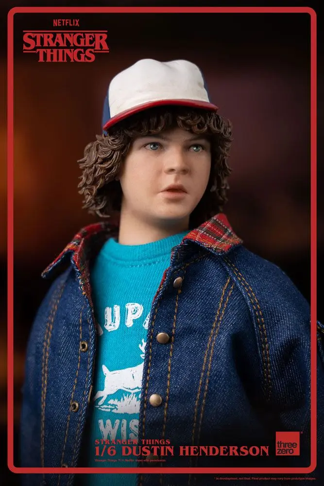 Stranger Things Action Figur 1/6 Dustin Henderson 23 cm Produktfoto