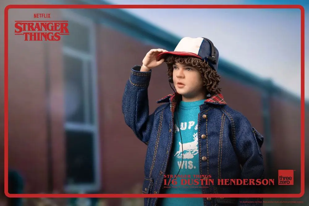 Stranger Things Action Figur 1/6 Dustin Henderson 23 cm Produktfoto